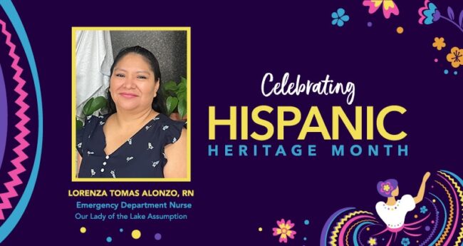 HHM2023_Profile_LakeAssumption_Alonzo hispanic heritage month banner alonzo