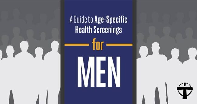 Header for Men Infographic
