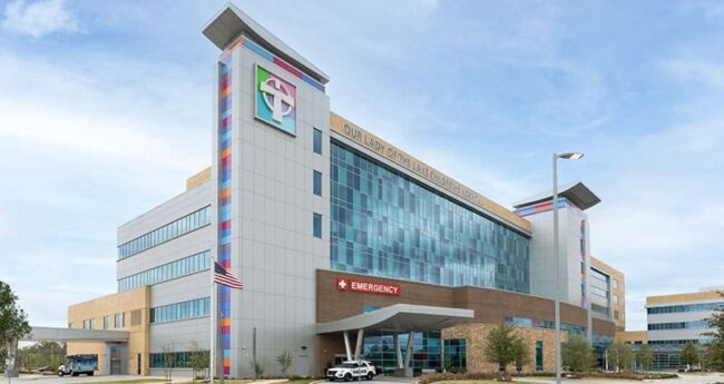 WLWH_LakeBrandedContent_ChildrensHospital exterior shot of multistory building