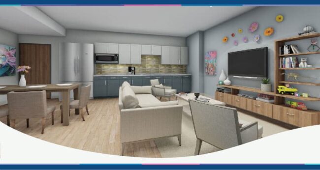 furniture arranged in welcoming room