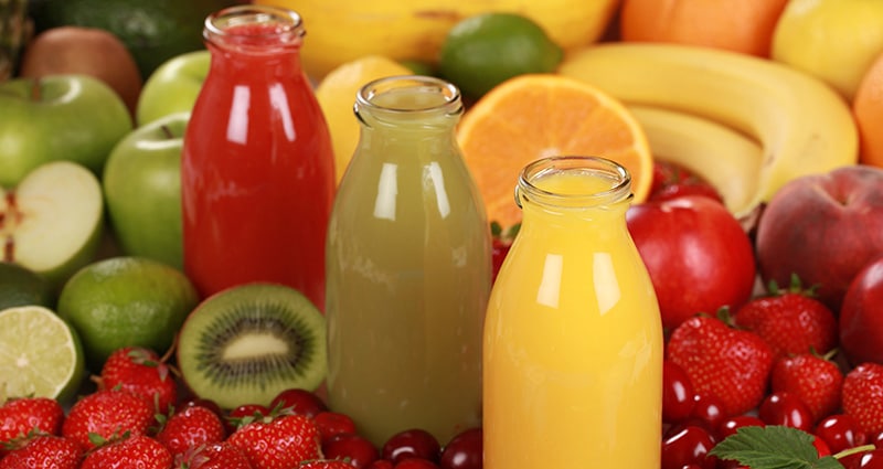 fruit and juices