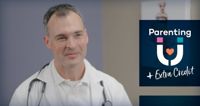 Dr. Bailey with logo