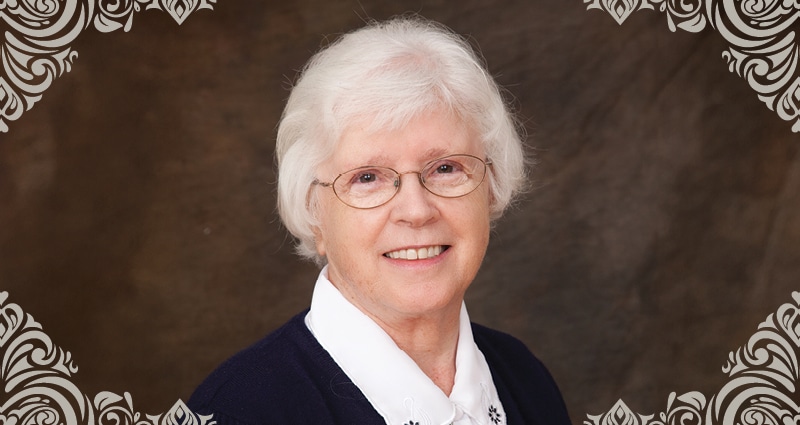 Smiling Sister Helen Cahill, FMOL