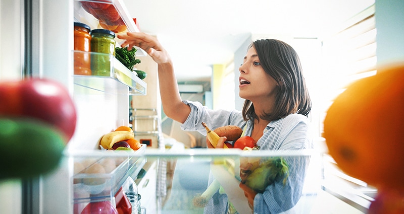 Fridge food safety during a storm