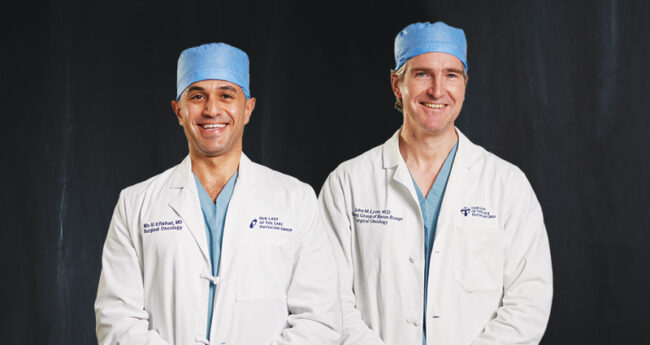 Dr. Mo and Dr. Lyons