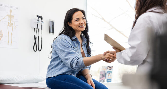 Woman at Doctor’s Appointment