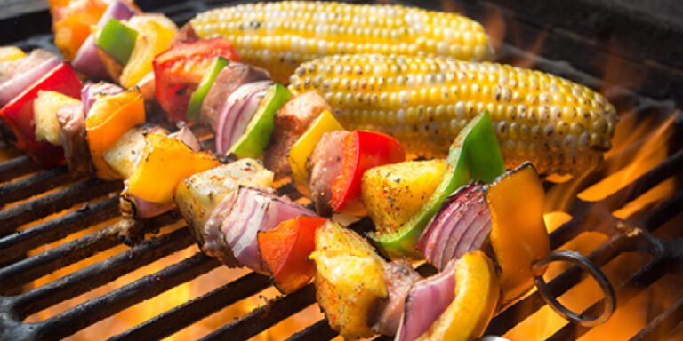 Grilling Veggies and Meat